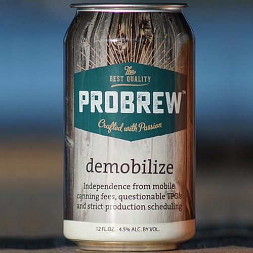 Shrink Wrapped Can